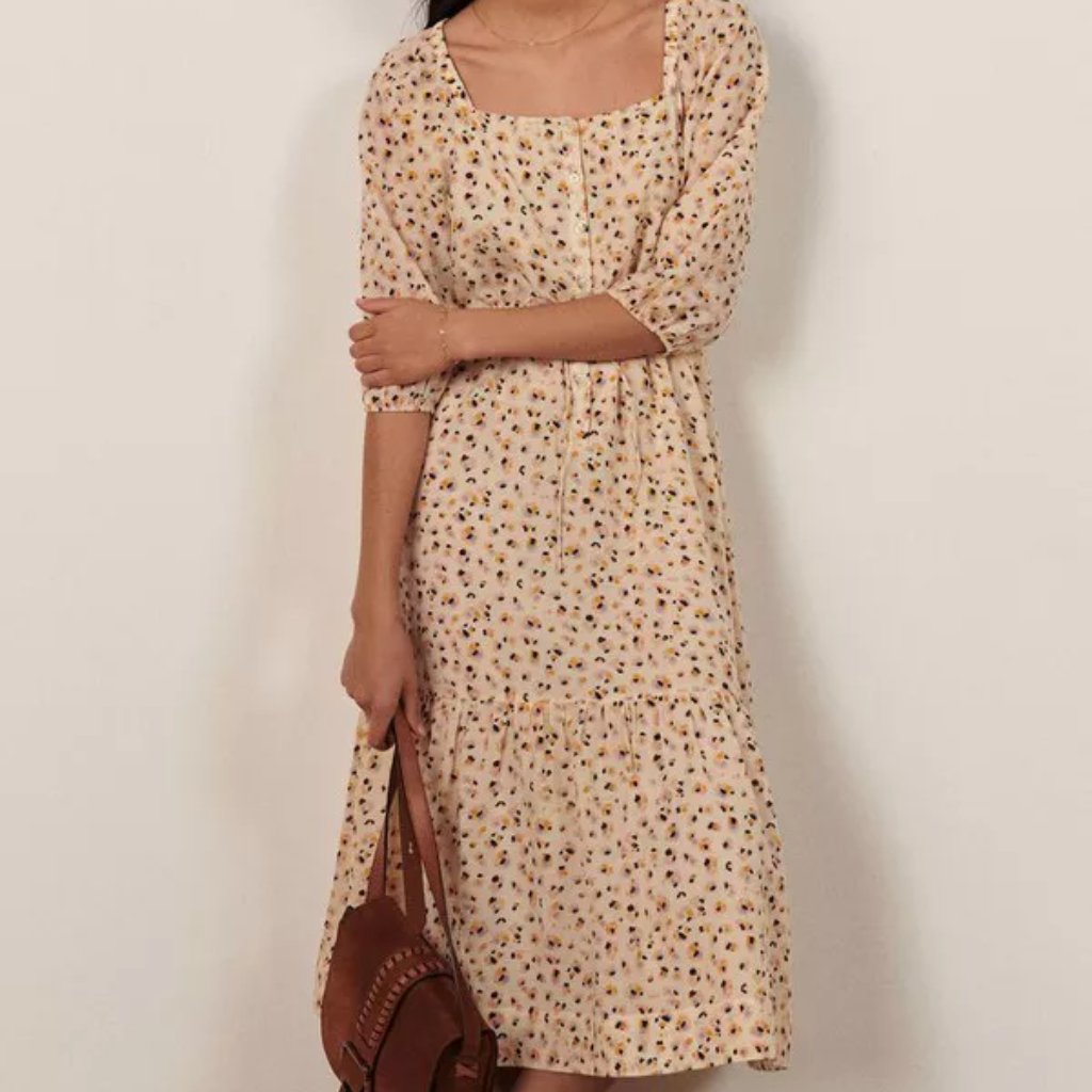 Ba&Sh - Nwt Balea Dress In Ecru (Size 1/S)